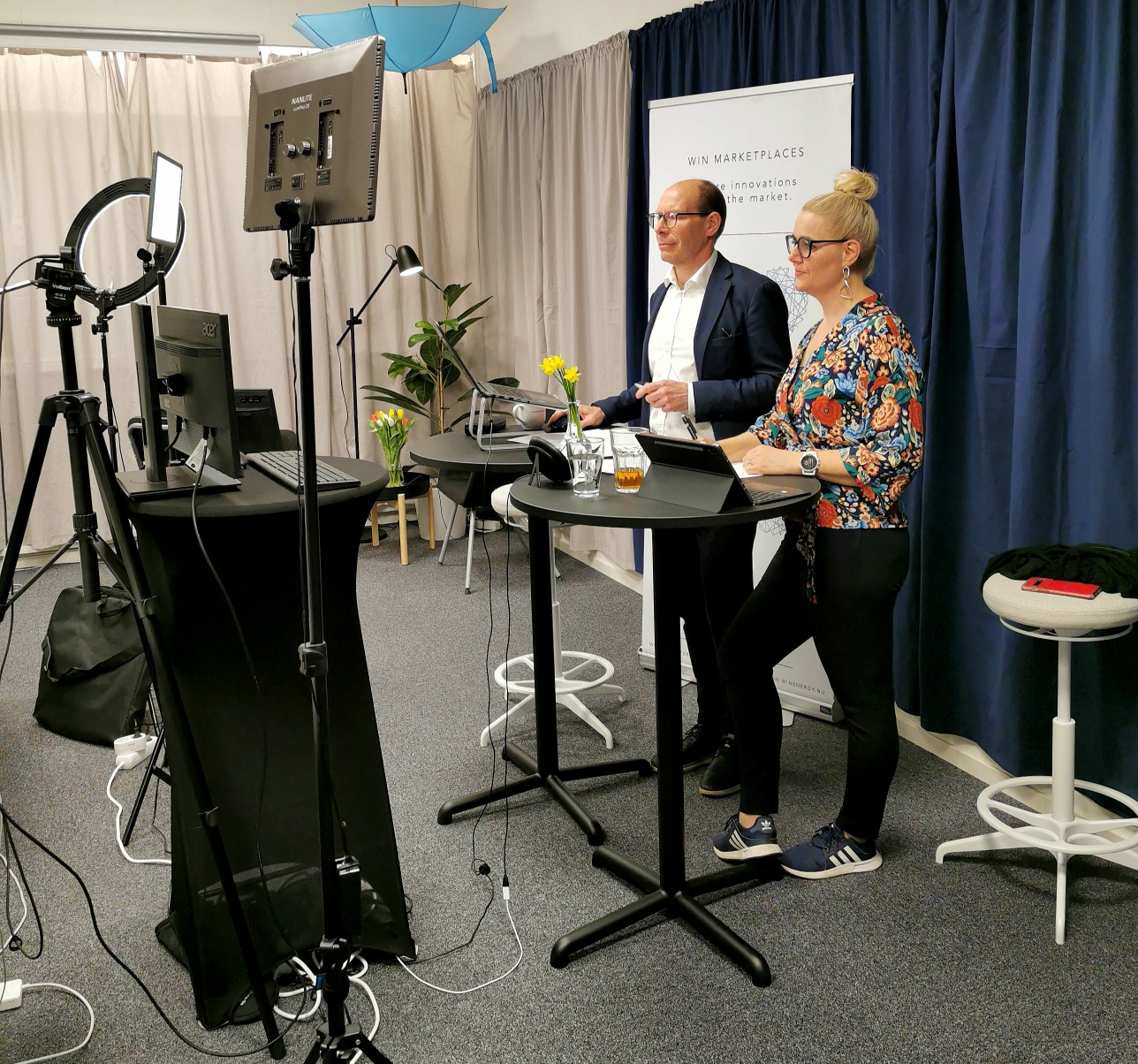 Digital event in WIN studio